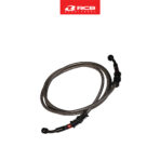 RCB S SERIES STEEL BRAIDED BRAKE HOSE ADJUSTABLE CONNECTOR UNIVERSAL 2000MM - Image 2