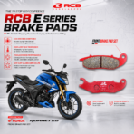 RCB E SERIES FRONT BRAKE PAD NX200 HORNET CBR150R CB150X - Image 3