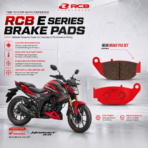 RCB E SERIES REAR BRAKE PAD CBR150R CB150X GSX150 HORNET XBLADE THRILLER XTREME GIXXER MONOTONE KPR nonCBS - Image 4