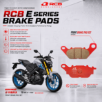 RCB E SERIES FRONT BRAKE PAD YAMAHA MT15 INDO