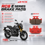RCB E SERIES REAR BRAKE PAD R15V3 R15M MT15 FZSV2 V3 FAZER INDO INDIAN - Image 4