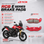 RCB E SERIES FRONT BRAKE PAD NX200 HORNET CBR150R CB150X