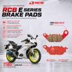 RCB E SERIES FRONT BRAKE PAD YAMAHA MT15 INDO - Image 3
