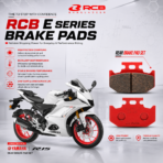 RCB E SERIES REAR BRAKE PAD R15V3 R15M MT15 FZSV2 V3 FAZER INDO INDIAN