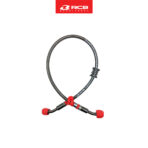 RCB S SERIES STEEL BRAIDED BRAKE HOSE ADJUSTABLE CONNECTOR UNIVERSAL 550MM - Image 3