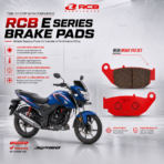RCB E SERIES FRONT BRAKE PAD NX200 HORNET CBR150R CB150X - Image 5