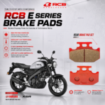 RCB E SERIES REAR BRAKE PAD R15V3 R15M MT15 FZSV2 V3 FAZER INDO INDIAN - Image 3