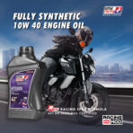 UMA RACING FULL SYNTHETIC ENGINE OIL HP3000 10W-40 1L YAMAHA FZ ADVANCED HEAT MANAGEMENT