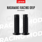 RCB NAGAMAKI RUBBER HANDLE GRIP SINGLE TONE - BLACK