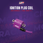 UMA RACING PLUG COIL CARBURETOR (NON FI) PURPLE WITH DOUBLE LAYER EPDM CABLE - UNIVERSAL