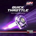 UMA RACING QUICK THROTTLE PREMIUM CHROME HOUSING SINGLE CABLE UNIVERSAL