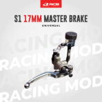 RCB S1 FORGED RADIAL MASTER BRAKE PUMP 17MM & S1 CLUTCH COMBO SET HD TITANIUM EDITION - Image 2