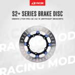 RCB S2+ SERIES ALLOY FLOATING BRAKE DISC 298MM R15 V3/V4/M