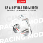 RCB S5 ALLOY SIDE MIRROR BAR END - EUROPEAN E9 STANDARD
