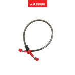 RCB E SERIES STEEL BRAIDED BRAKE HOSE UNIVERSAL 550MM - Image 3