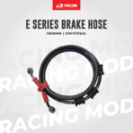 RCB E SERIES STEEL BRAIDED BRAKE HOSE 1300MM