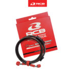 RCB E SERIES STEEL BRAIDED BRAKE HOSE 1300MM - Image 2