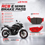 RCB E SERIES REAR BRAKE PAD GSXR 150 - Image 2