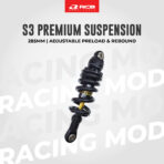 RCB MONOSHOCK S3 LINE 285MM GIXXER 150 / RTR 160 4V - Image 2
