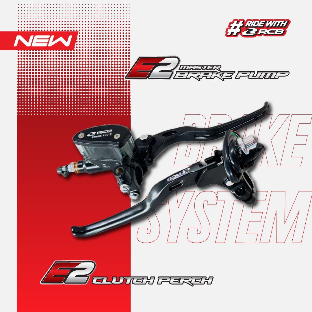rcb_E2-BLACK-COMBO_racingmod RCB E2 MASTER BRAKE PUMP & CLUTCH COMBO SET BLACK - Image 1