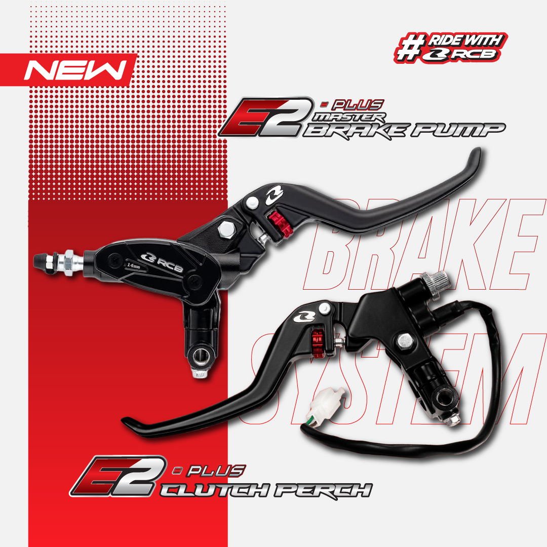 E2-PLUS-COMBO RCB E2 PLUS 14MM MASTER BRAKE PUMP & CLUTCH COMBO SET - Image 1