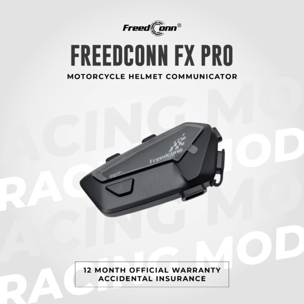 FREEDCONN FX PRO MOTORCYCLE HELMET COMMUNICATOR
