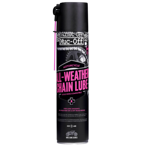 MUC-OFF ALL-WEATHER CHAIN LUBE O/X/Z RING COMPATIBLE