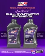 UMA RACING ENGINE OIL 10W-30 1.2L FULL SYNTHETIC HP3000 ADVANCED HEAT MANAGEMENT - Image 3