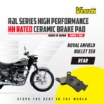 VESRAH CERAMIC BRAKE PAD HH RATED HIGH PERFORMANCE SD-953 Rear ROYAL ENFIELD - Image 2